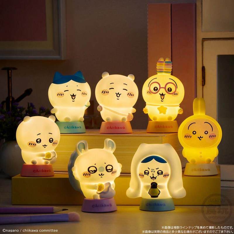 Desk Setup Lamp - Bandai Chiikawa Anime Nachtlampje Figuur Shokugan
