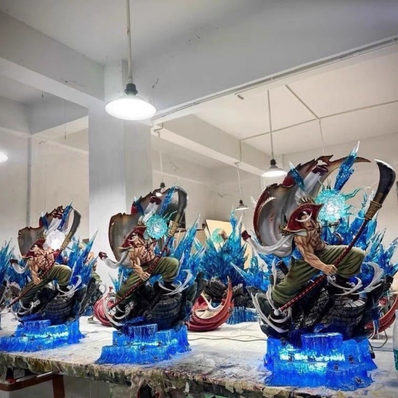 Desk Setup Lamp - Anime Figuur Een Stuk Whitebeard Piraten