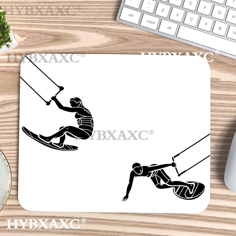 Desk Setup Or Set Up - HYBXAXC Kitesurf Line Art Muismat Wind