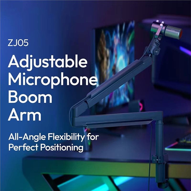 Desk Setup With Mic - AT82-ZJ05 Voor microfooncamera, verstelbaar voor microfoonarm