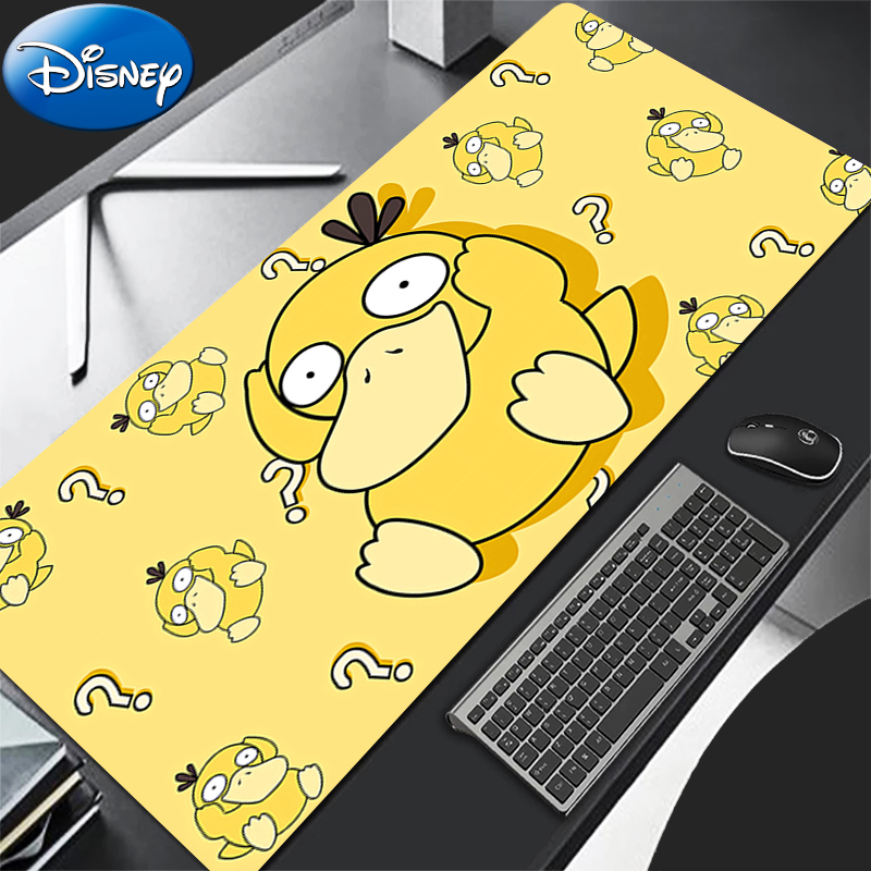 Desk Setup Rug - Gaming Muismat P-Pokemon Psyduck 90x40cm Anime