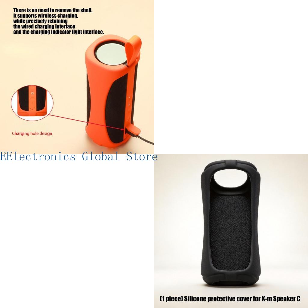 Desk Setup Reference - 462B luidsprekerbeschermhoes, zachte siliconen behuizing voor
