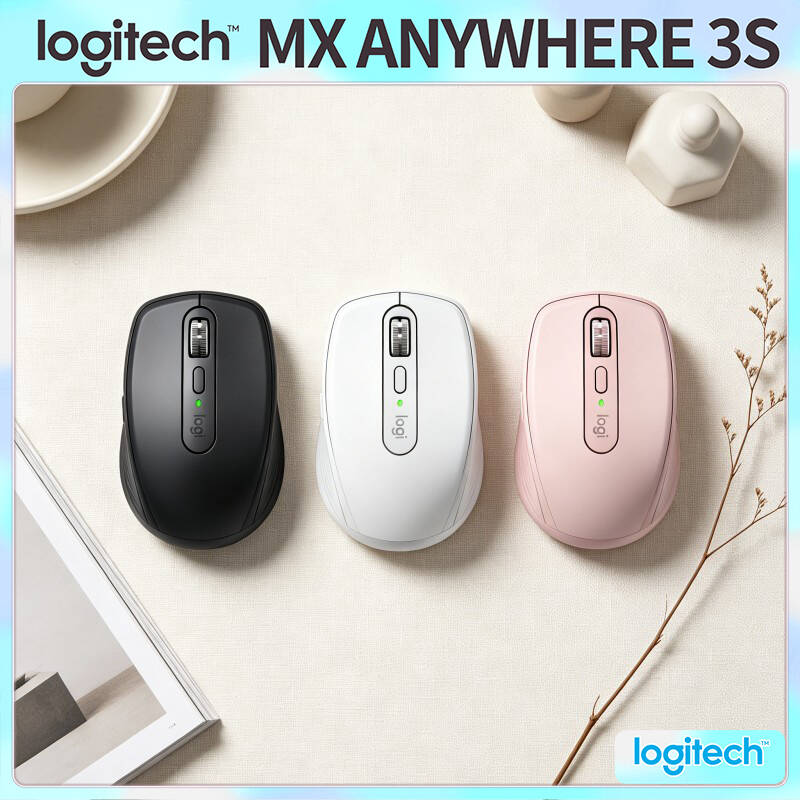 Desk Setup For Work - Premium MX Anywhere 3S muis -