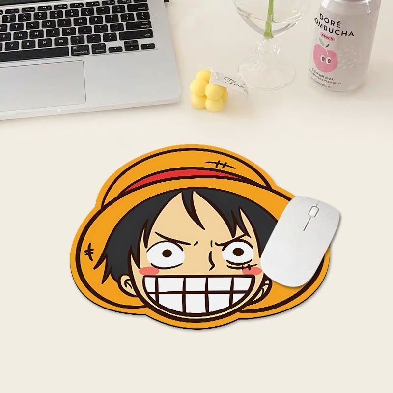 Desk Setup Rug - One Piece Luffy muismat, kleine computerbureaumat,