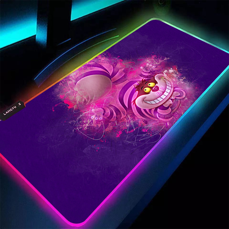 Desk Setup Ideas - Grote muismat RGB A-Alices in Wonderland