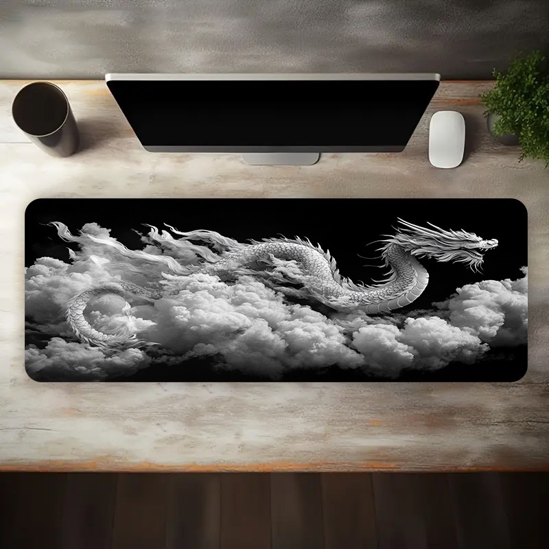 Zwart-witte Dragon Gaming Muis - Desk Setup Black And White recensie en prijs