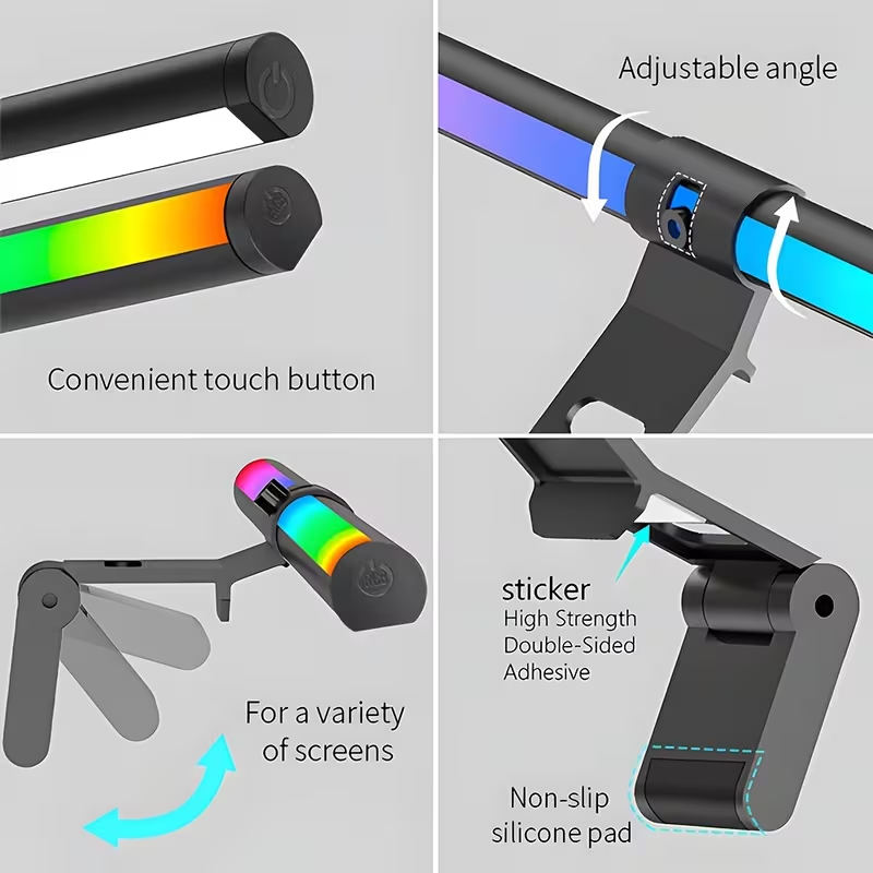LED-monitorlichtbalk met afsta - Desk Setup Lamp recensie en prijs