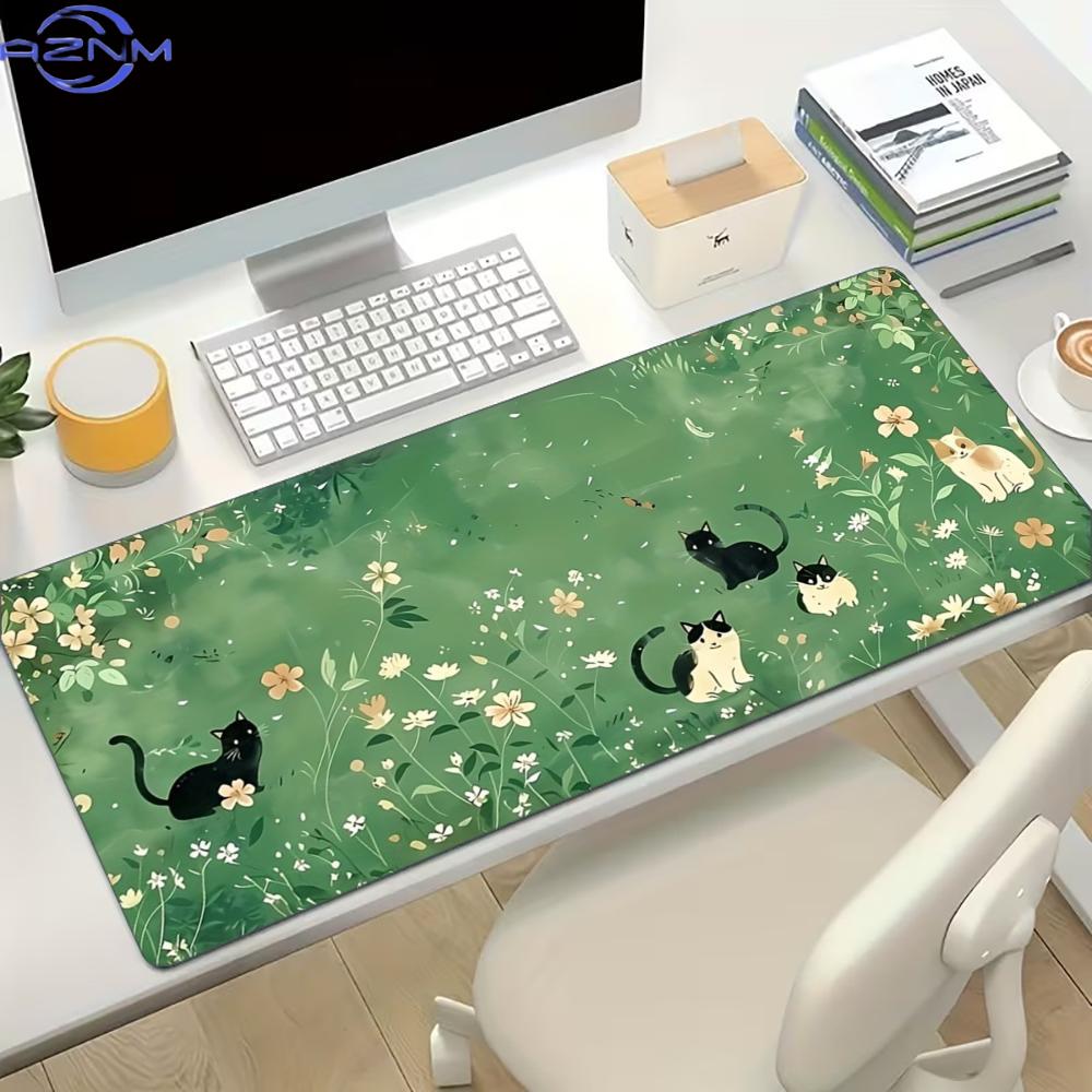 Bloemig Schattig Katten Groot  - Desk Setup For Work recensie en prijs