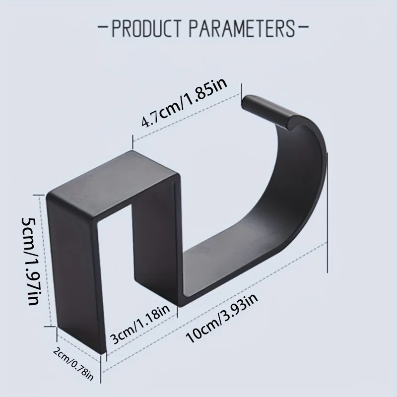 Aluminium bureauhaakorganizer  - Desk Setup Black And White recensie en prijs