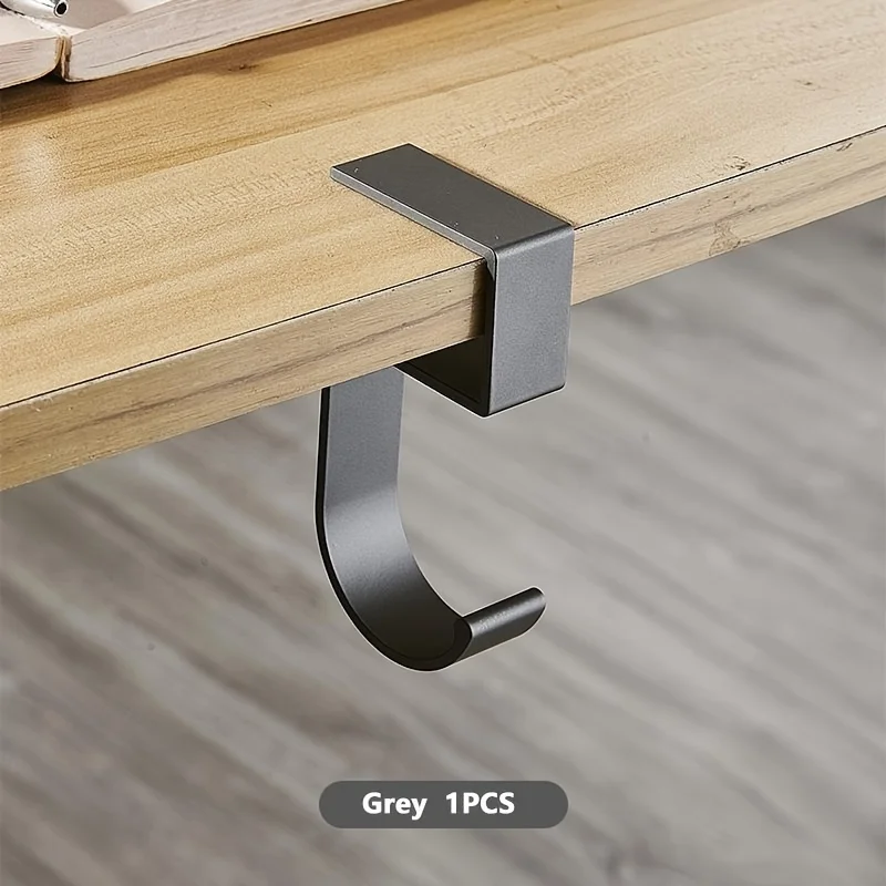 Aluminium bureauhaakorganizer  - Desk Setup Black And White recensie en prijs