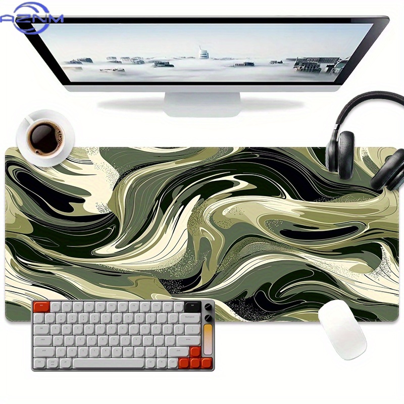 1 stuk extra grote gaming-muis - Desk Setup Black And White recensie en prijs