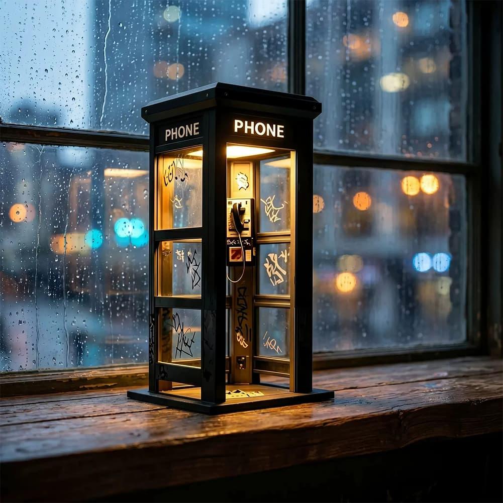 Retro Graffiti Telefooncel Taf - Desk Setup Lamp recensie en prijs