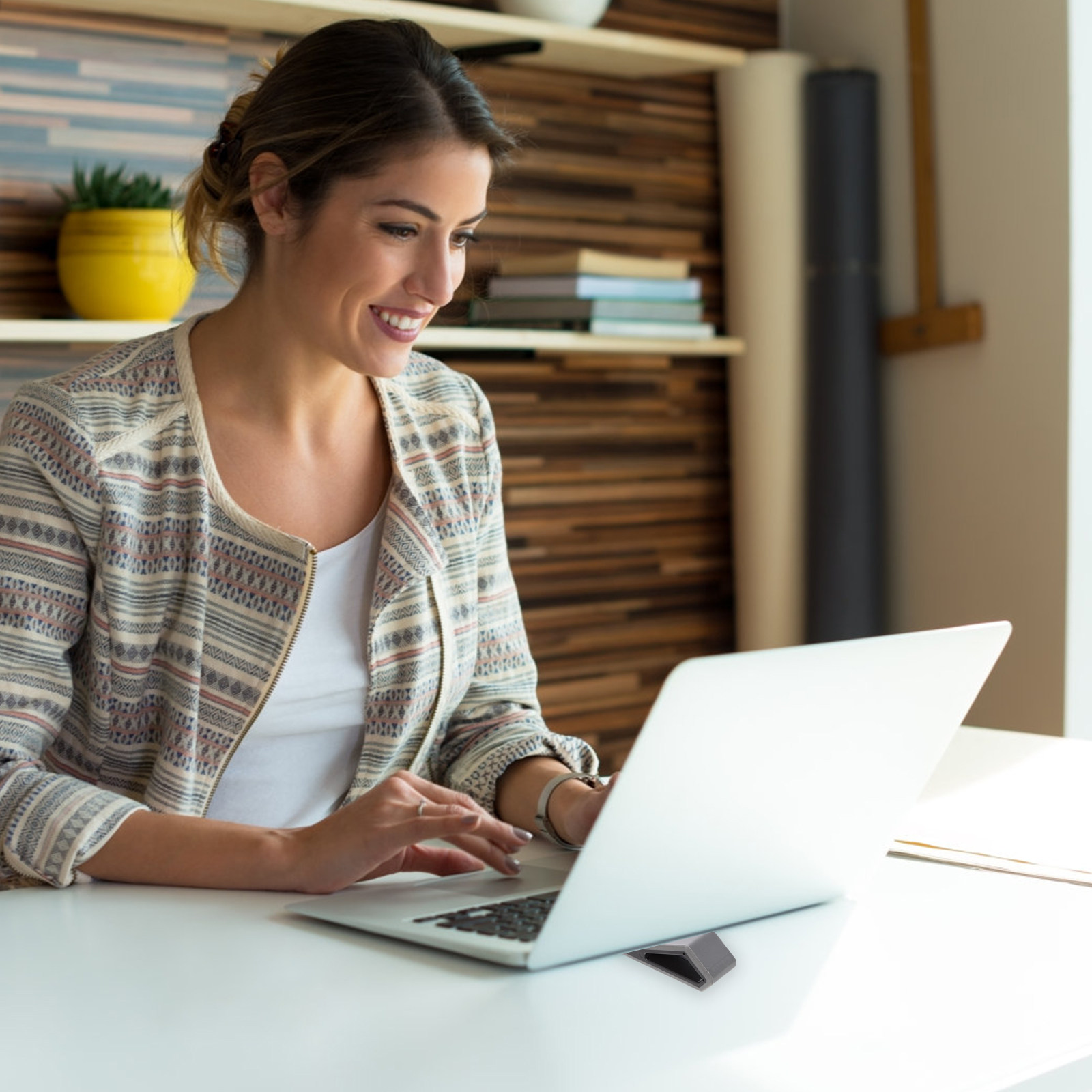 2-delige laptopstandaard, note - Desk Setup Ergonomics recensie en prijs