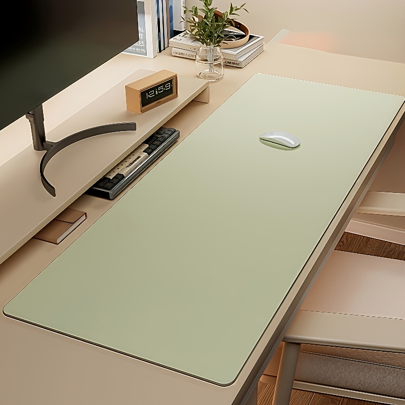 1pc grote kunstleer muismat, a - Desk Setup Rug recensie en prijs