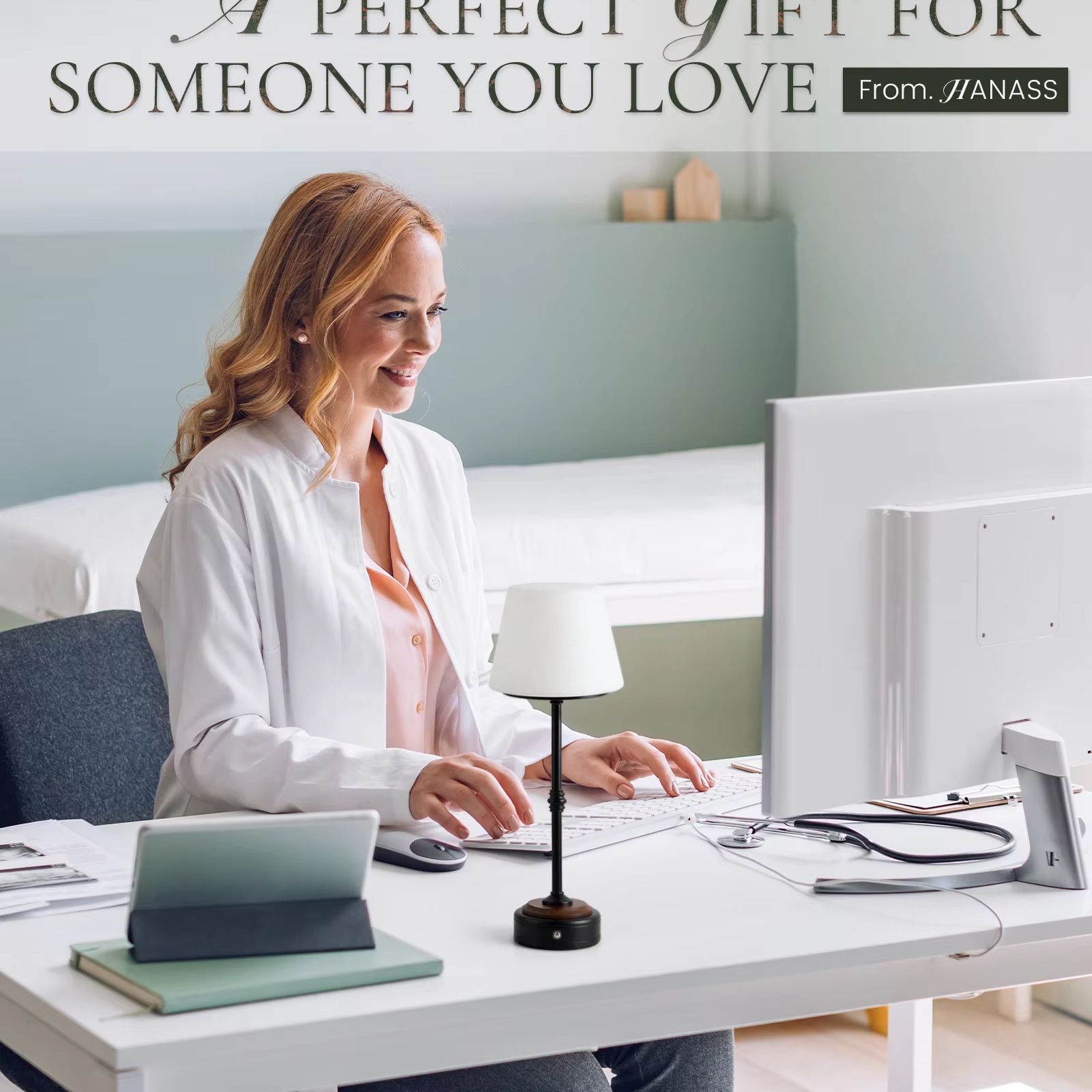 Draadloze tafellampenset met 5 - Desk Setup Lamp recensie en prijs
