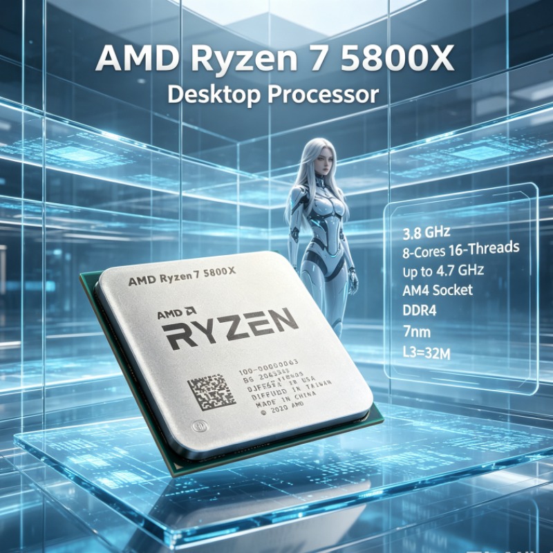 AMD Ryzen 7 5800X R7 5800X Des - Amd Cpu Ryzen 7 recensie en prijs