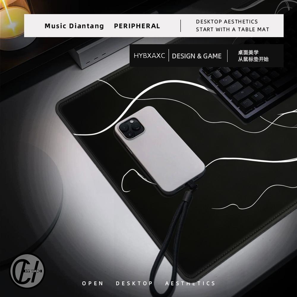 HYBXAXC Octopus muismat, zwart - Desk Setup Black And White recensie en prijs