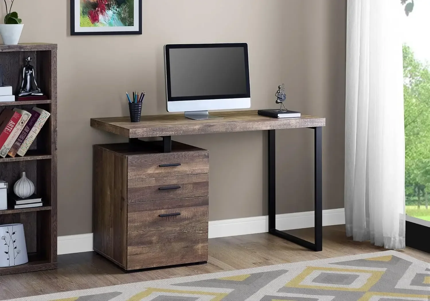 Computerbureau met archiefkast - Desk Setup Or Set Up recensie en prijs