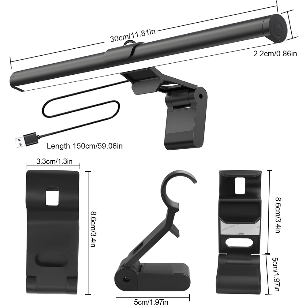 Desktop PC-monitor Scherm Hang - Desk Setup Lamp recensie en prijs