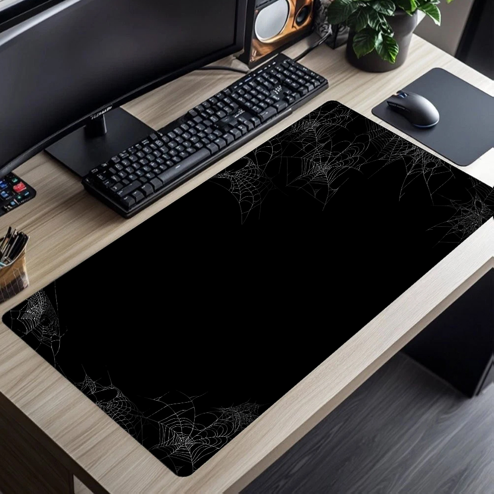 Abstracte zwart-witte muismat  - Desk Setup Black And White recensie en prijs