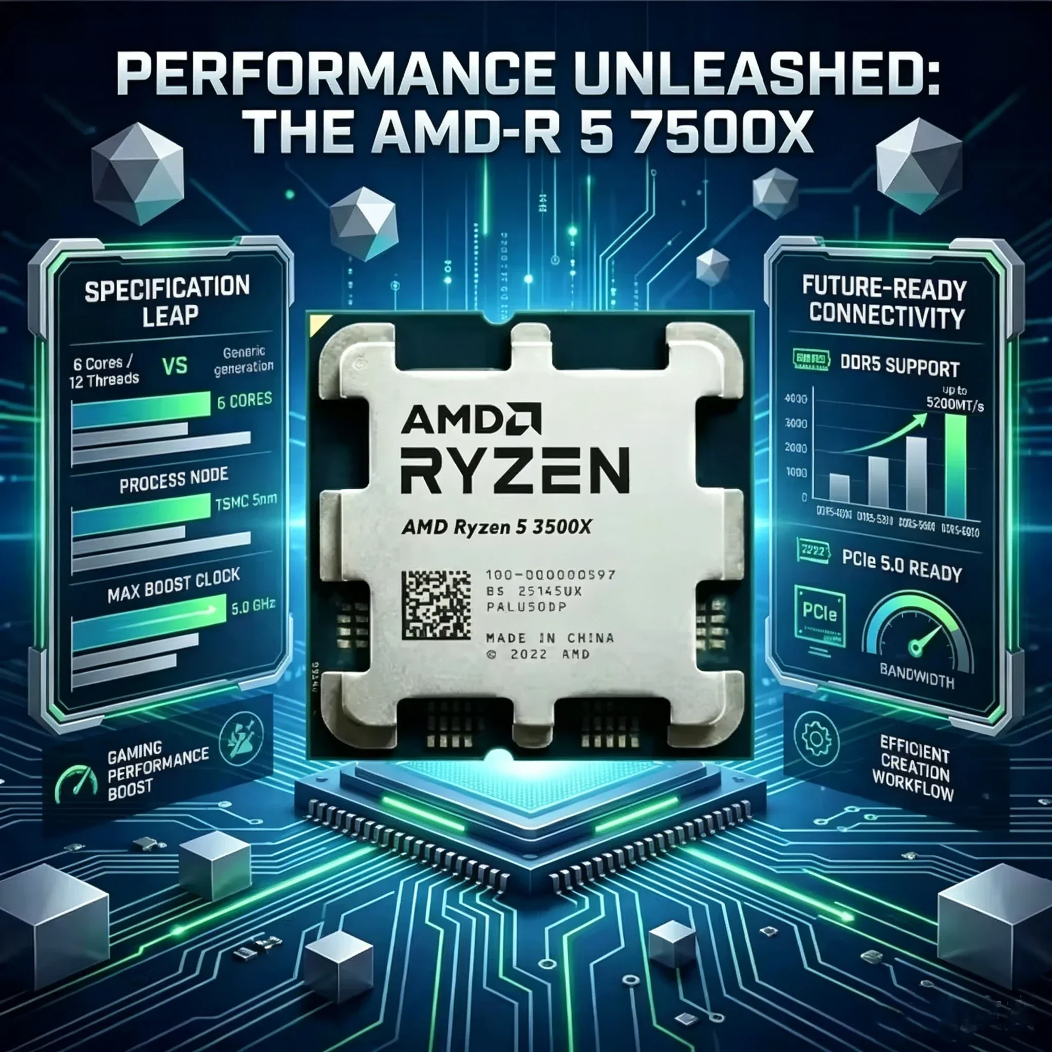 AMD Ryzen 5 3500X R5 3500X Des - Amd Cpu Ryzen 5 recensie en prijs