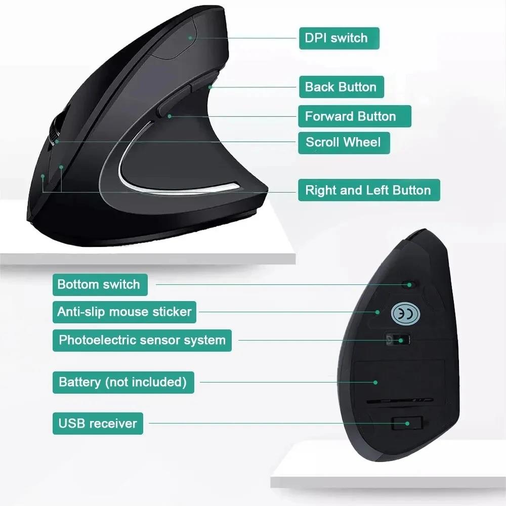 Ergonomische draadloze muis 16 - Desk Setup For Work recensie en prijs