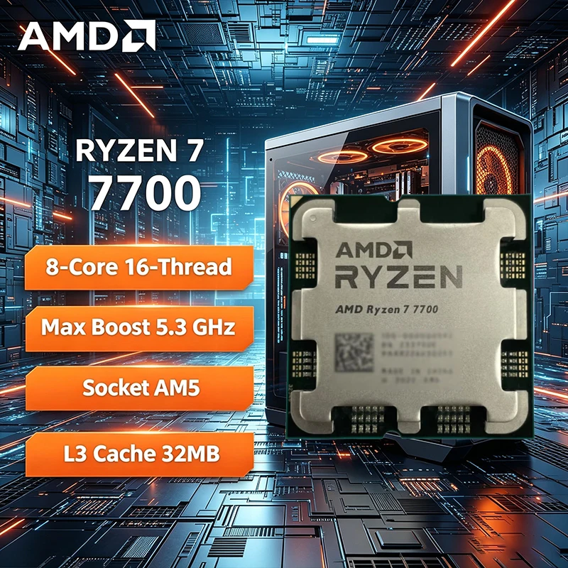 AMD Ryzen 7 7700 R7 7700 CPU 8 - Amd Cpu Ryzen 7 recensie en prijs