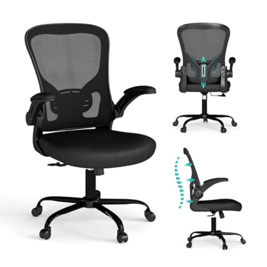 Mesh bureaustoel, ergonomische - Desk Setup Ergonomics recensie en prijs