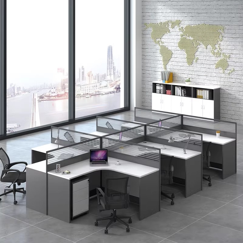 Witte bureauhoekopstelling voo - Desk Setup Or Set Up recensie en prijs
