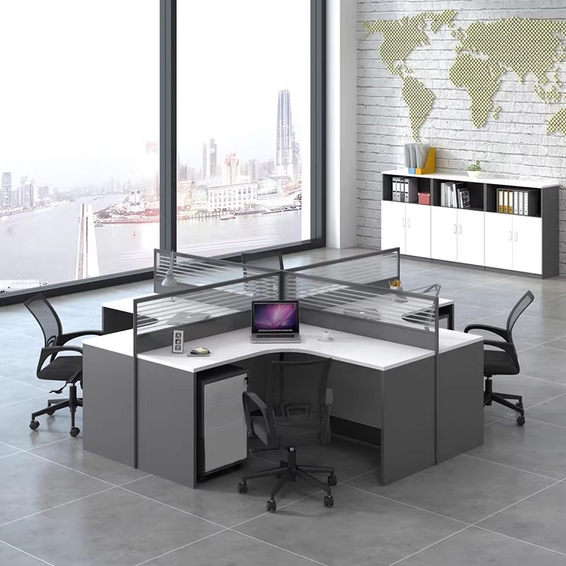 Witte bureauhoekopstelling voo - Desk Setup Or Set Up recensie en prijs