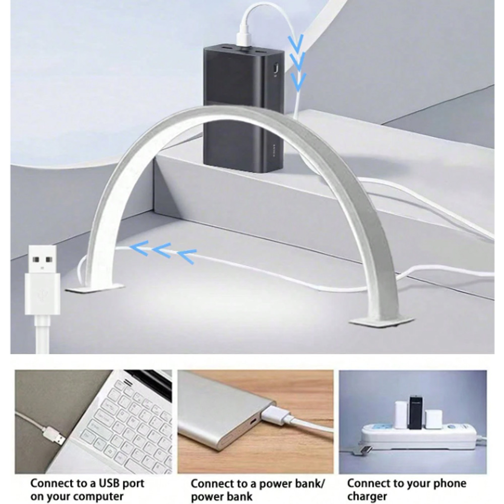 Nagellamp 40/66CM Fill Light U - Desk Setup Lamp recensie en prijs