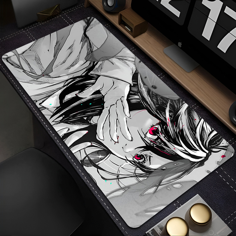Muismat PC Gaming Accessoires  - Desk Setup Black And White recensie en prijs