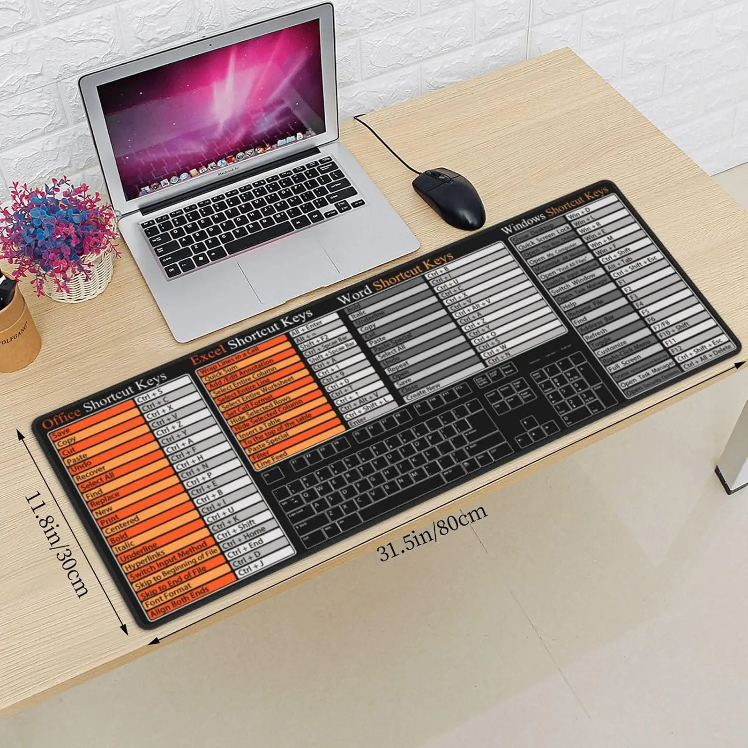 Stijlvolle bureaublad-muismat  - Desk Setup Reference recensie en prijs