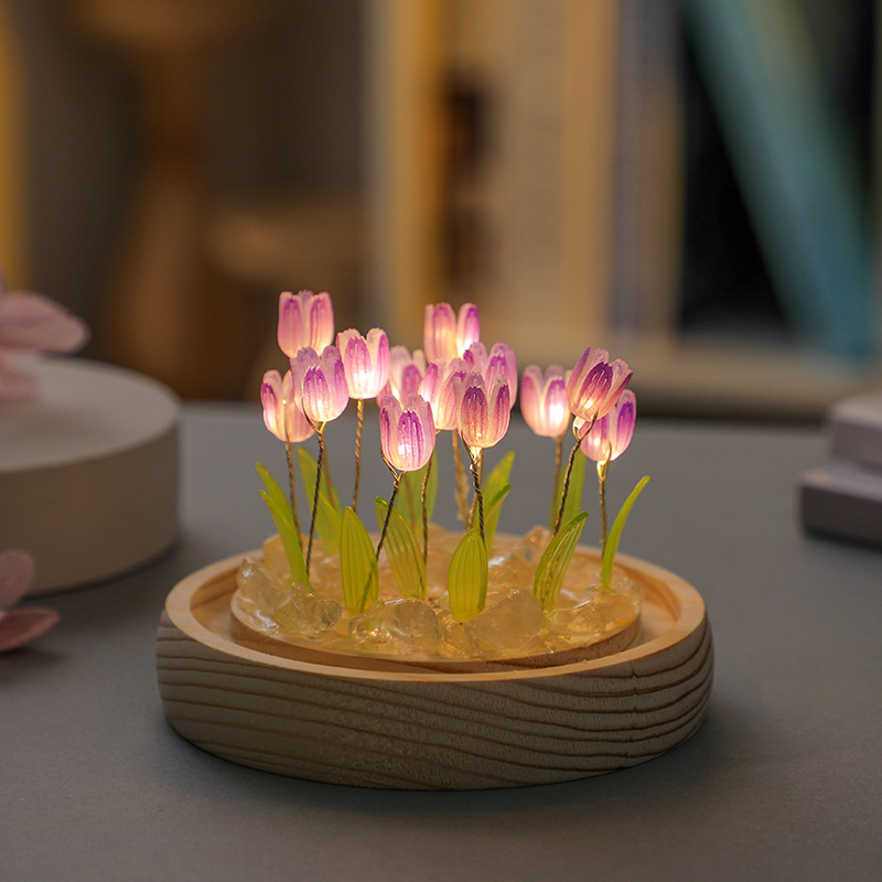 Handgemaakte Tulp Night Handge - Desk Setup Lamp recensie en prijs