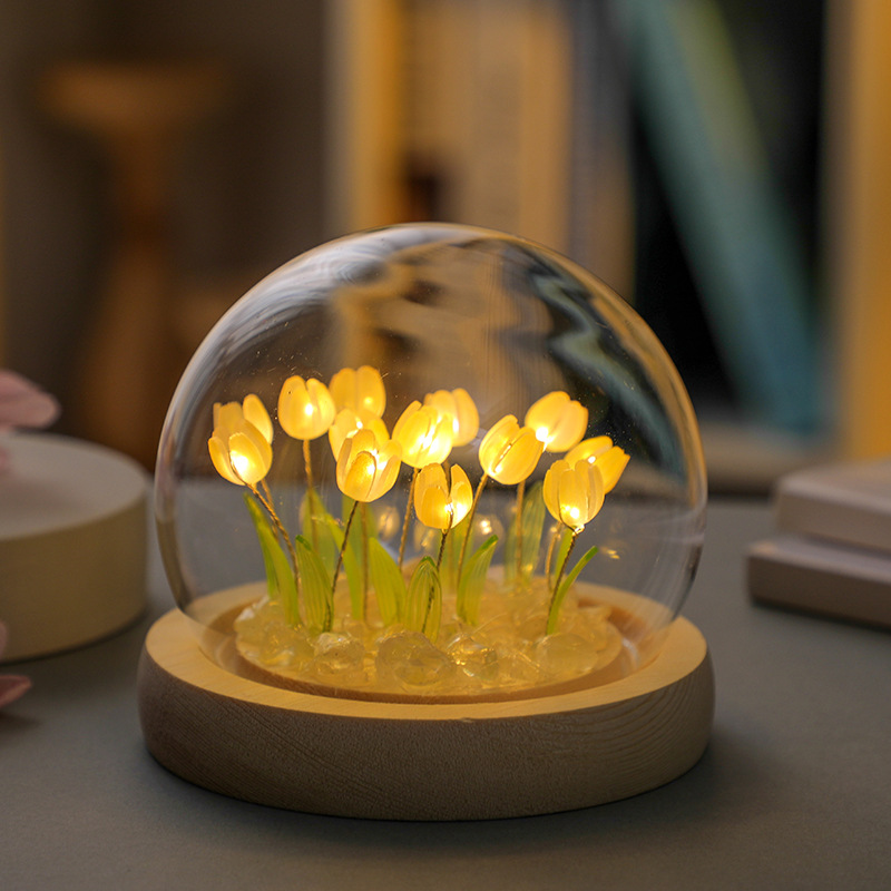 Handgemaakte Tulp Night Handge - Desk Setup Lamp recensie en prijs