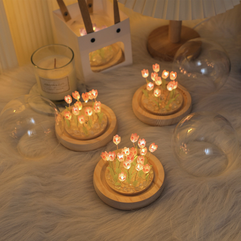 Handgemaakte Tulp Night Handge - Desk Setup Lamp recensie en prijs