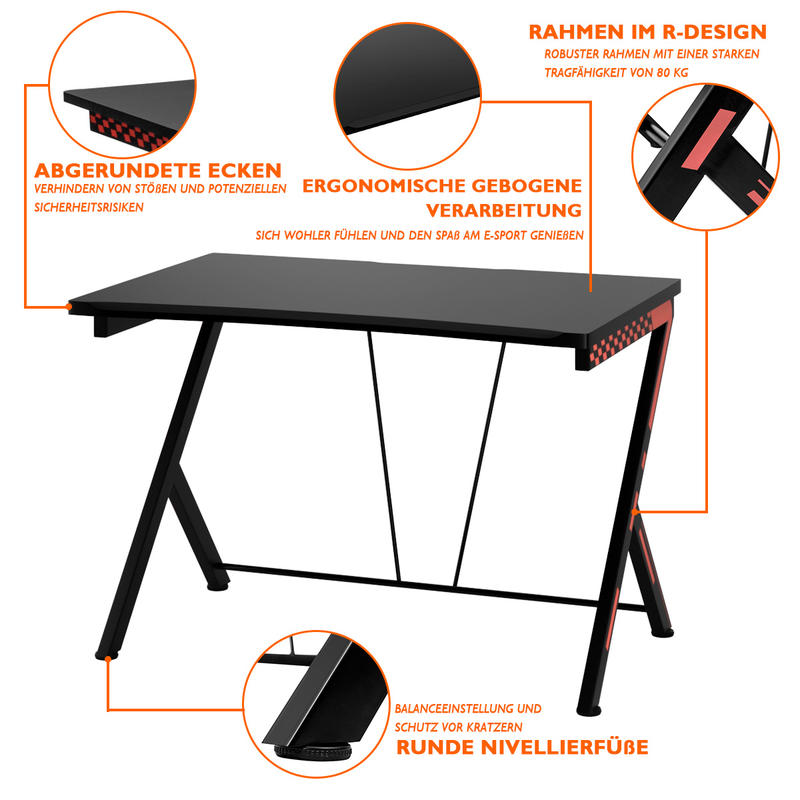 Modern ergonomisch computerbur - Desk Setup Ergonomics recensie en prijs