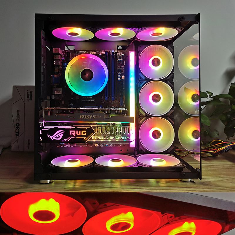ARGB 120mm Case Fan 5V 3PIN Mo - Desk Setup Lamp recensie en prijs