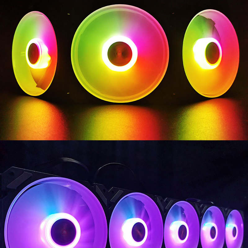 ARGB 120mm Case Fan 5V 3PIN Mo - Desk Setup Lamp recensie en prijs