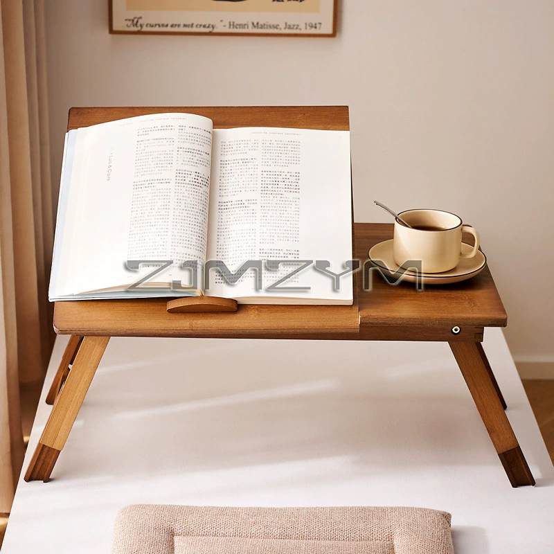 Opvouwbare laptoptafel Bamboe  - Desk Setup Ideas recensie en prijs