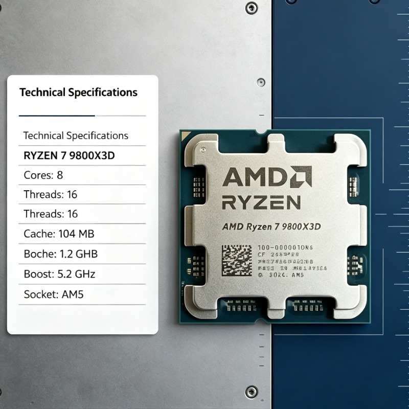 AM5 Gaming Desktop CPU AMD Ryz - Amd Cpu Ryzen 7 recensie en prijs