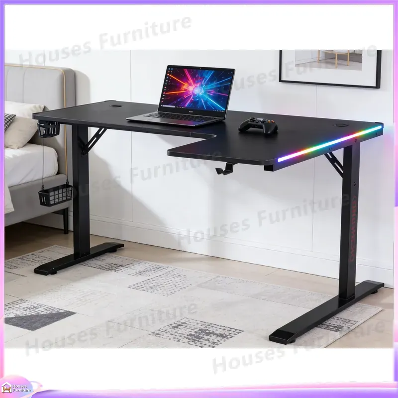 Groot 160cm gamingbureau met L - Desk Setup Ergonomics recensie en prijs