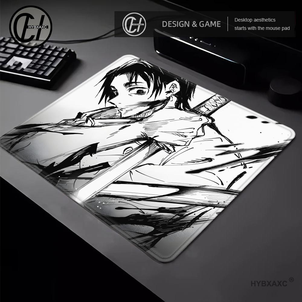 Zwart-wit anime muismat Manga  - Desk Setup Black And White recensie en prijs