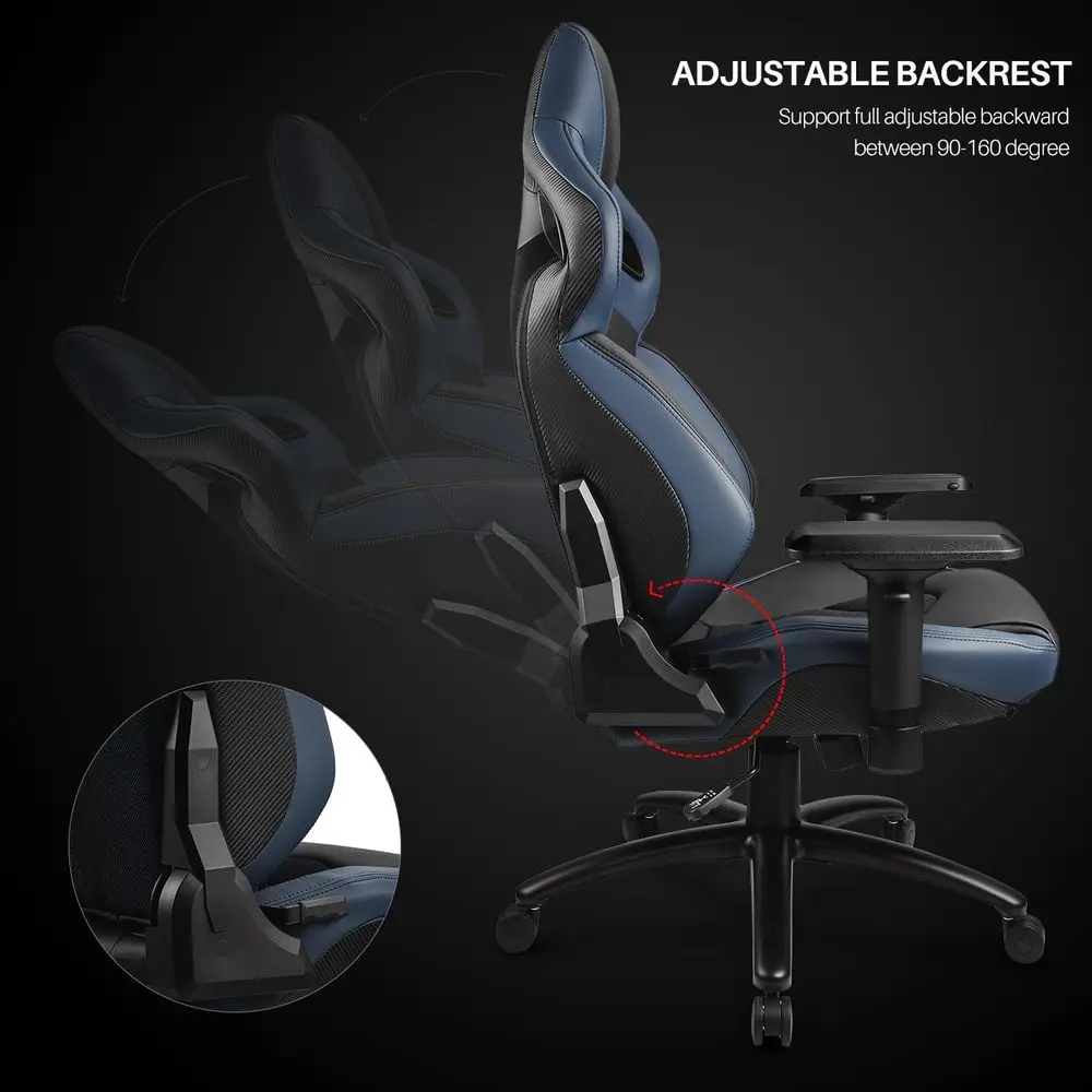 PVC verstelbare sportracestoel - Desk Setup Or Set Up recensie en prijs