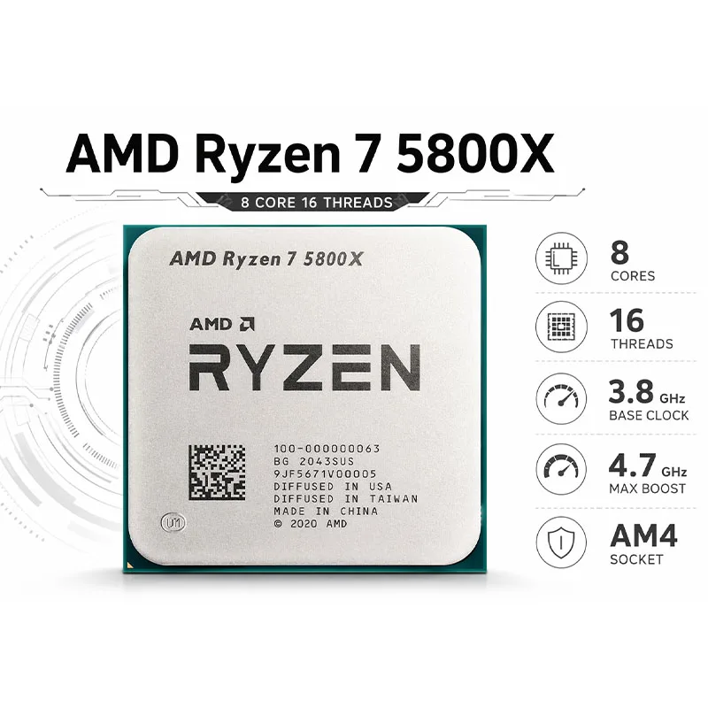 AMD Ryzen 7 5800X Ontgrendelde - Amd Cpu Ryzen 7 recensie en prijs